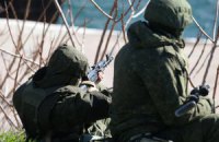 Российские военные захватили воинскую часть в Черноморском 