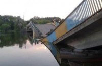 Бойовики пошкодили два автомобільні мости на Донбасі, - РНБО