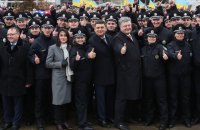 В Виннице приняла присягу новая патрульная полиция