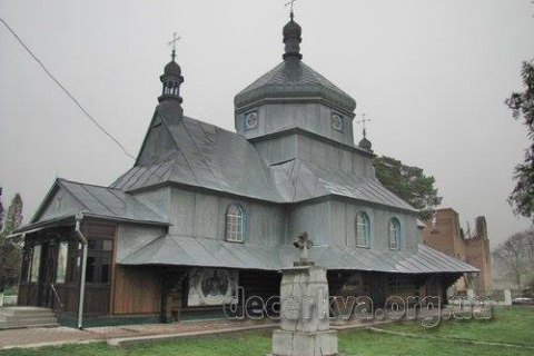 Под Ивано-Франковском сгорела 200-летняя деревянная церковь
