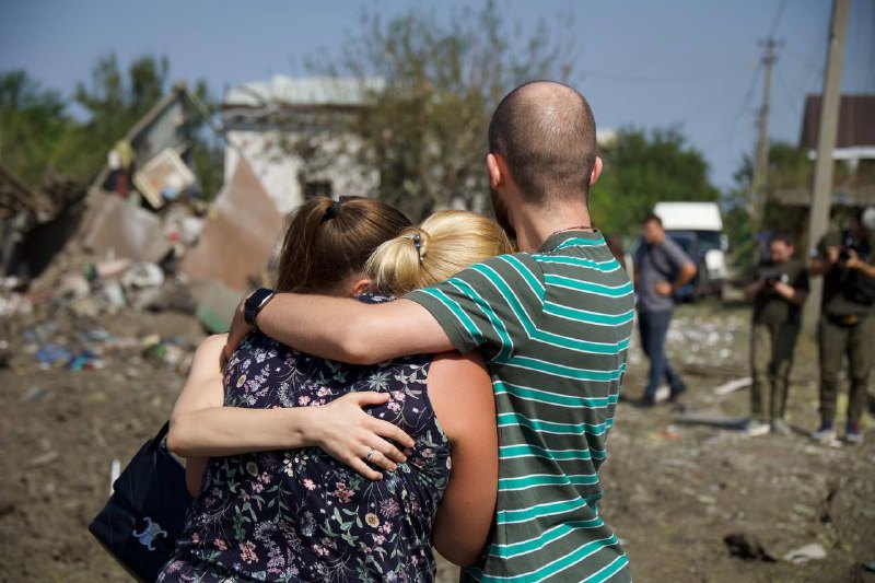 Наслідки обстрілу дачного кооперативу на Дніпропетровщині