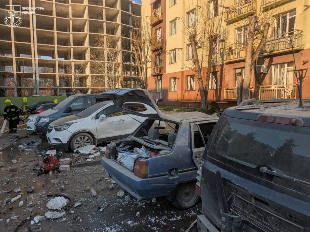 Наслідки російської атаки у Одесі