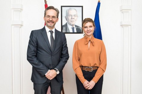 Елена Зеленская и посол Австрии обсудили сотрудничество в развитии безбаръерной среды