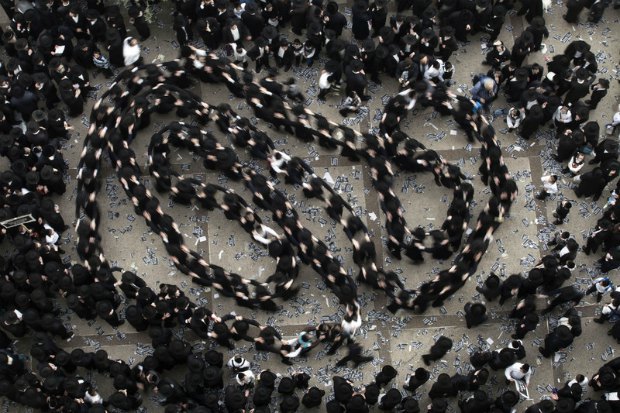 Акция протеста израильских ортодоксов