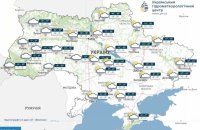У понеділок на заході України та Вінниччині очікують сніг