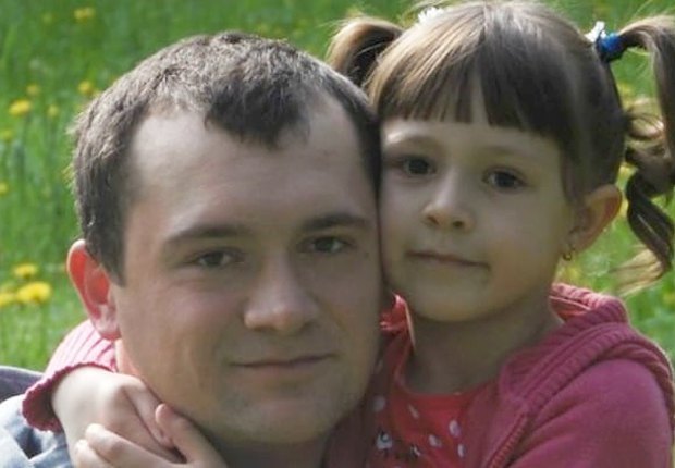 Саша Петраковский с дочерью
