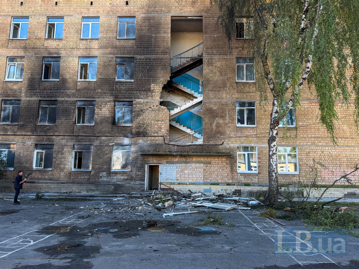 Школа пошкоджена дроном