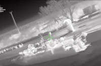 У ГУР показали ураження десантного катера росіян в окупованому Криму