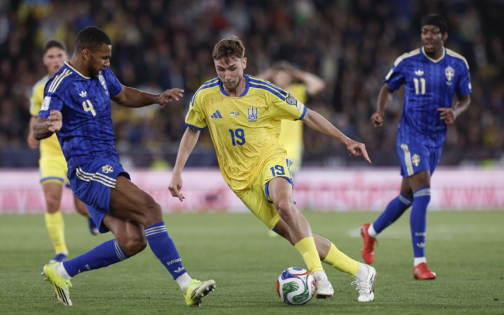 Півфінал плей-оф відбору до ЧС. Україна – Швеція (0:3). Трансляція матчу (ОНОВЛЮЄТЬСЯ)