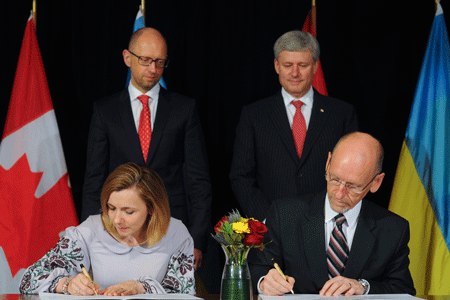 Украина и Канада завершили пятилетние переговоры о создании ЗСТ