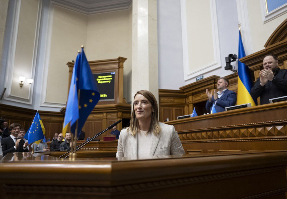 Роберта Мецола в Верховній Раді, вересень 2025