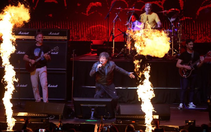 Президент Аргентини відіграв рок-концерт у Буенос-Айресі