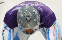 Скелетоніст Гераскевич провів тренувальні заїзди на Олімпійських іграх у шоломі із зображеннями загиблих українських спортсменів