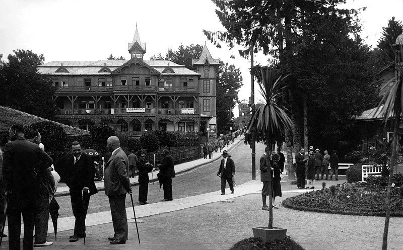 Центр Трускавця, пансіонат Марія-Хелена, 1929 рік