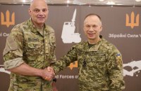 Сирський обговорив із командувачем оборони Данії потреби ЗСУ