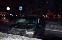 Донецкий мажор задавил на тротуаре двух пешеходов