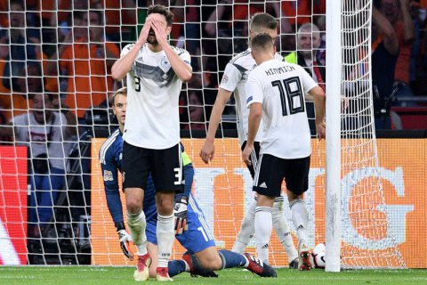 Сборные Голландии и Германии сыграли боевой матч в Лиге Наций