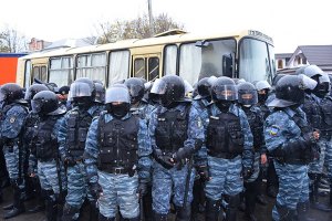 В милиции говорят, что журналистов "Беркут" не бил