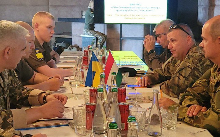 Делегація Сил оборони Угорщини відвідала Україну