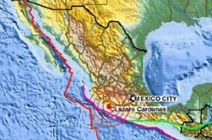 В Мексике произошло сильное землетрясение 