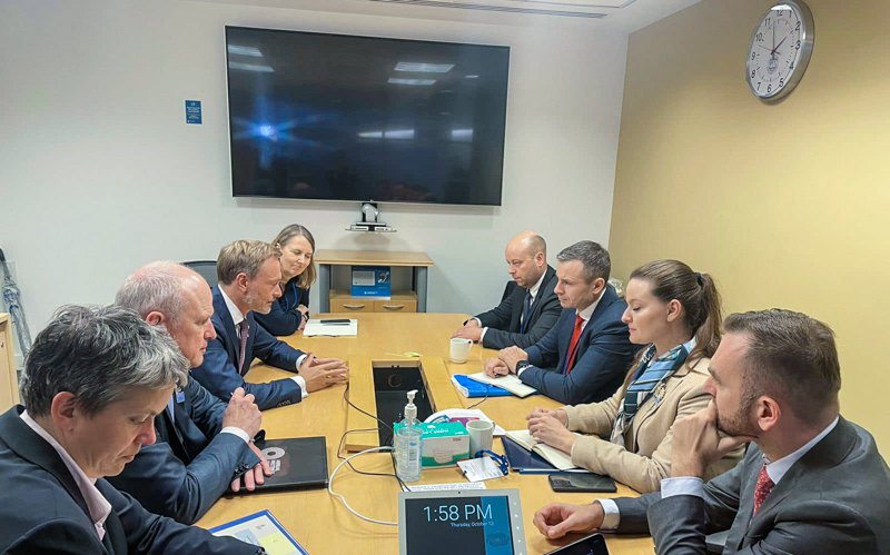 Під час робочого візиту до США міністр фінансів України Сергій Марченко зустрівся з міністром фінансів Німеччини Крістіаном Лінднером.