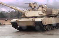 В Румынию прибыли американские танки