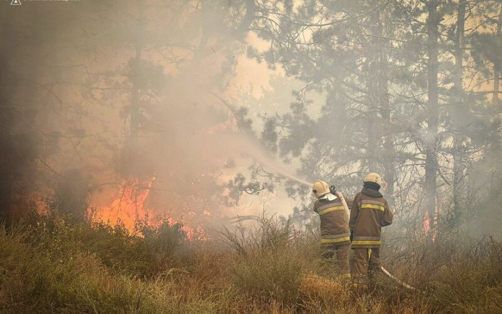 На Миколаївщині горить заповідне урочище (оновлено)