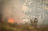 На Миколаївщині горить заповідне урочище (оновлено)