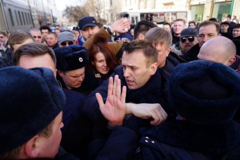 Навальний повідомив про 16 млн рублів пожертвувань для свого фонду після акцій 26 березня
