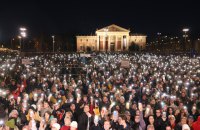 У Будапешті відбувся масштабний мітинг проти уряду Орбана