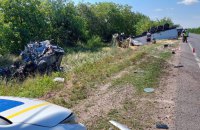 На Одещині зіткнулися вантажівка і позашляховик, четверо загиблих