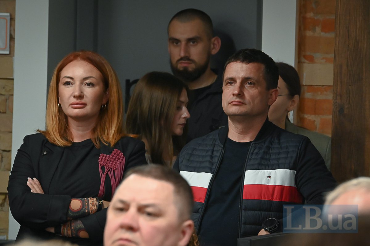 Заступник головнокомандувача ЗСУ бригадний генерал Андрій Лебеденко і спецкор ТСН Юлія Кирієнко-Мерінова