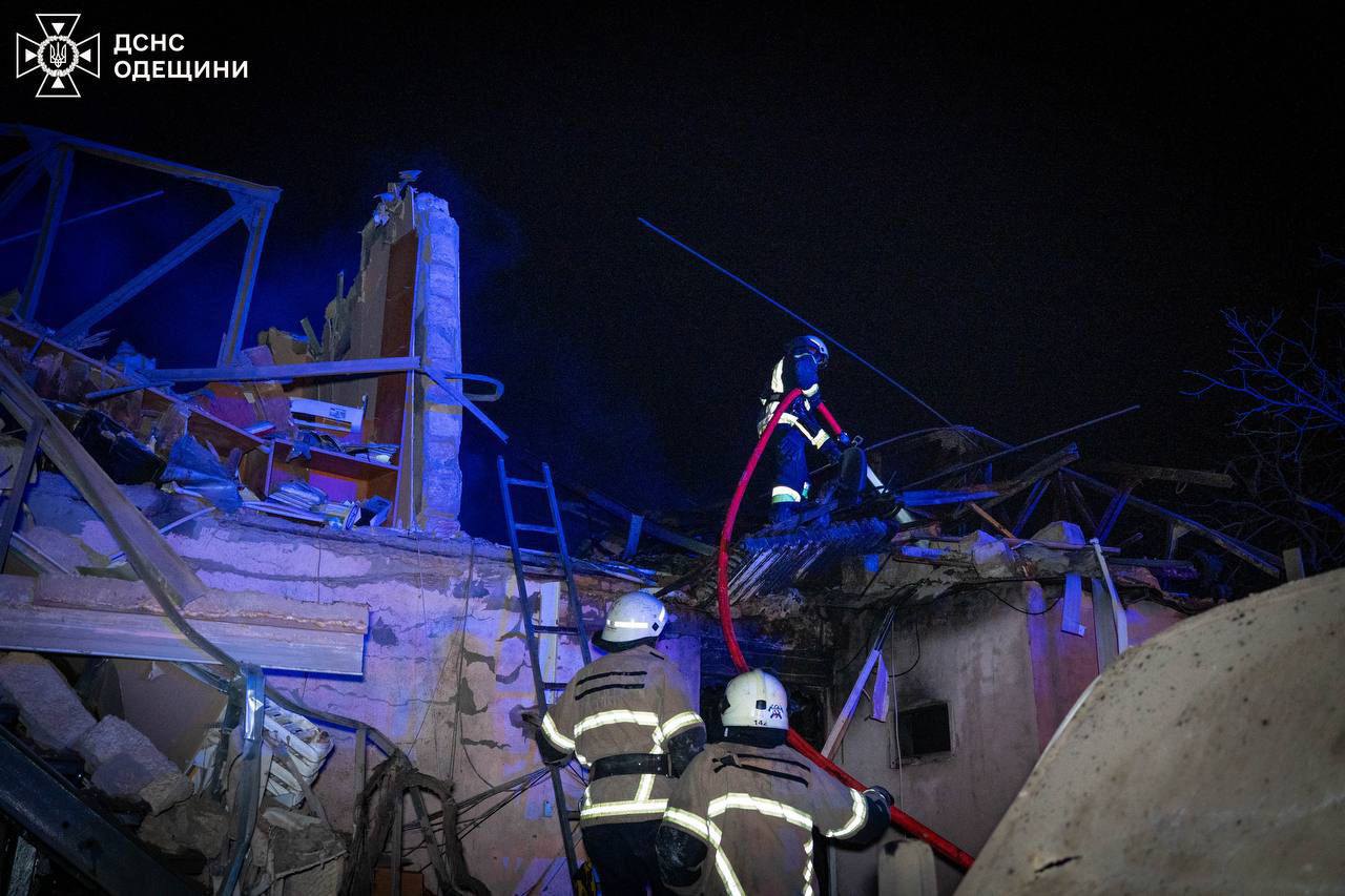 Наслідки російського удару у Одесі