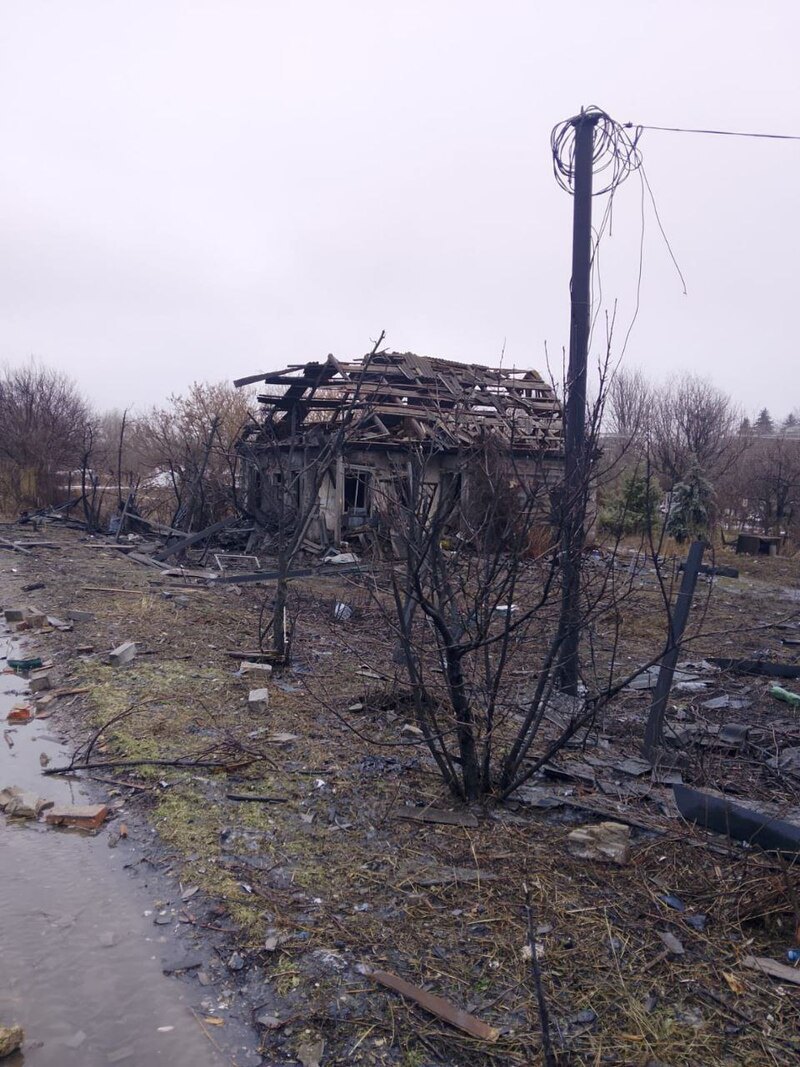 Наслідки обстрілів росіянами Донецької області