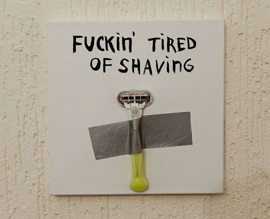 «Fuckin’ tired of shaving», Марина Чайка, 2024