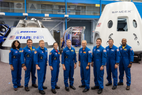 NASA назвало имена астронавтов для миссий SpaceX и Boeing