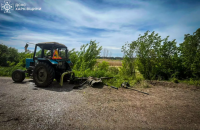 На Харківщині трактор підірвався на вибухівці, постраждав водій