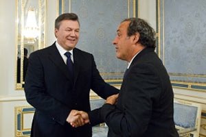 Янукович мріє про Чемпіонат світу з футболу