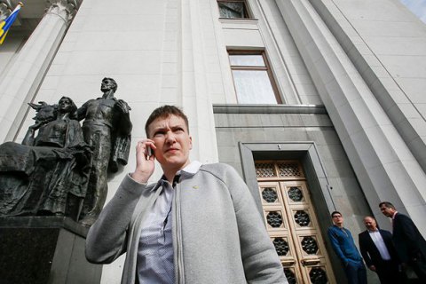 Савченко вызвалась стать переговорщиком по освобождению пленных