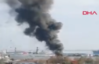 У порту Туреччини трапився вибух на нафтовому танкері