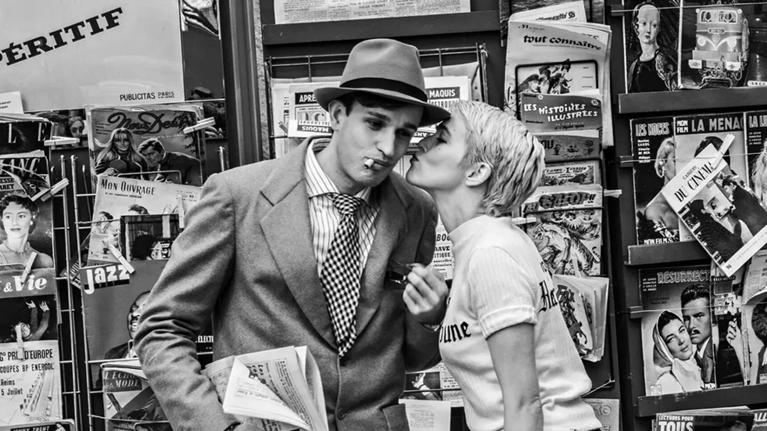 Кадр з фільму Річарда Лінклейтера «Нова хвиля»