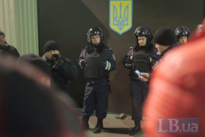 МВД подтверждает наличие силовиков в киевском телецентре