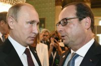 Олланд закликав Путіна не визнавати псевдовибори на Донбасі