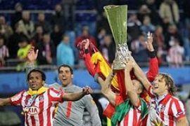 Испанский "Атлетико" выиграл Лигу Европы