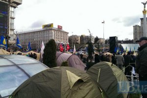 На Майдане не осталось места для новых палаток