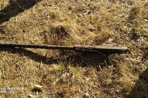 Прикордонники Луганського загону знайшли у лісі кулемет