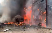 В Калифорнии разбился и взорвался частный реактивный самолет