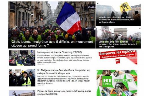 Во Франции из-за "упущений в освещении кризисов" начали расследование против Russia Today
