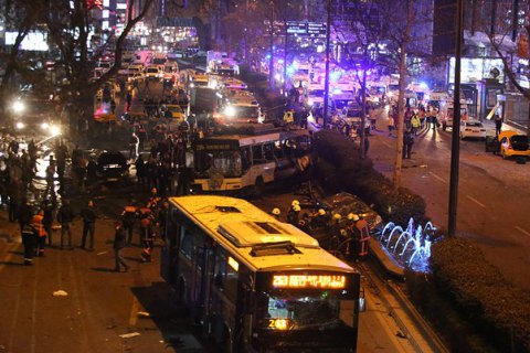 Після вибуху в Анкарі затримано 4 підозрюваних в організації теракту