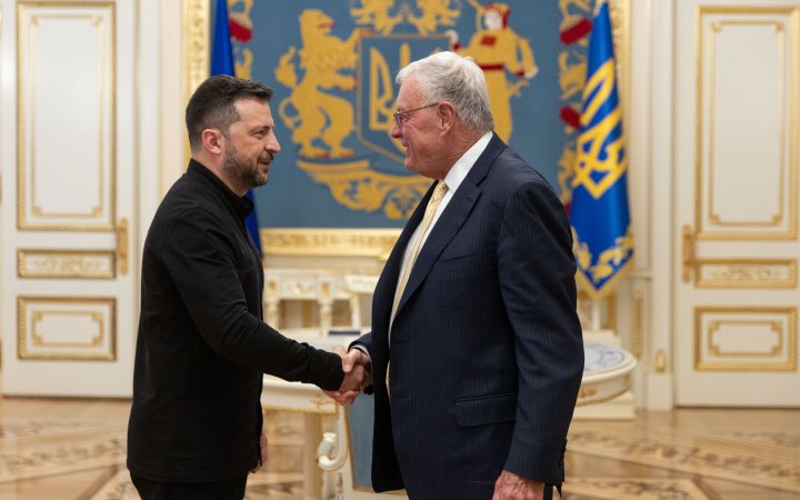 Зеленський зустрівся зі спецпредставником Трампа Кітом Келлогом